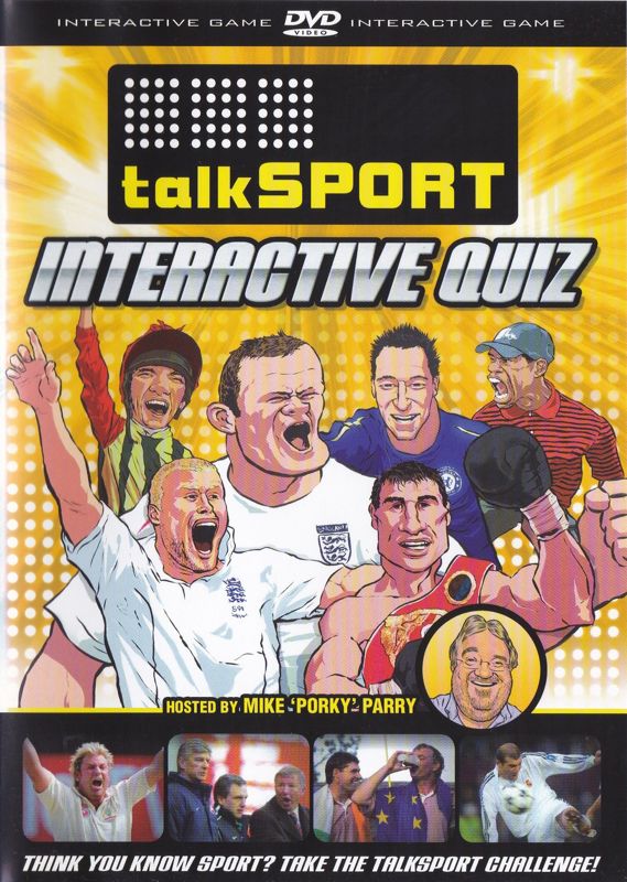 Front Cover for Talksport Interactive Quiz (DVD Player)