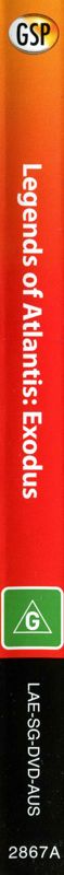 Spine/Sides for Legends of Atlantis: Exodus (Windows) (Select Games release)