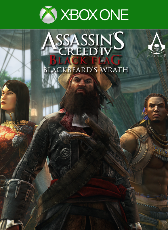 Front Cover for Assassin's Creed IV: Black Flag - Blackbeard's Wrath (Xbox One) (download release): 1st version