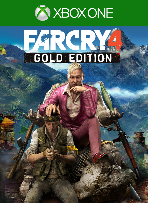 Front Cover for Far Cry 4: Gold Edition (Xbox One) (download release): 1st version