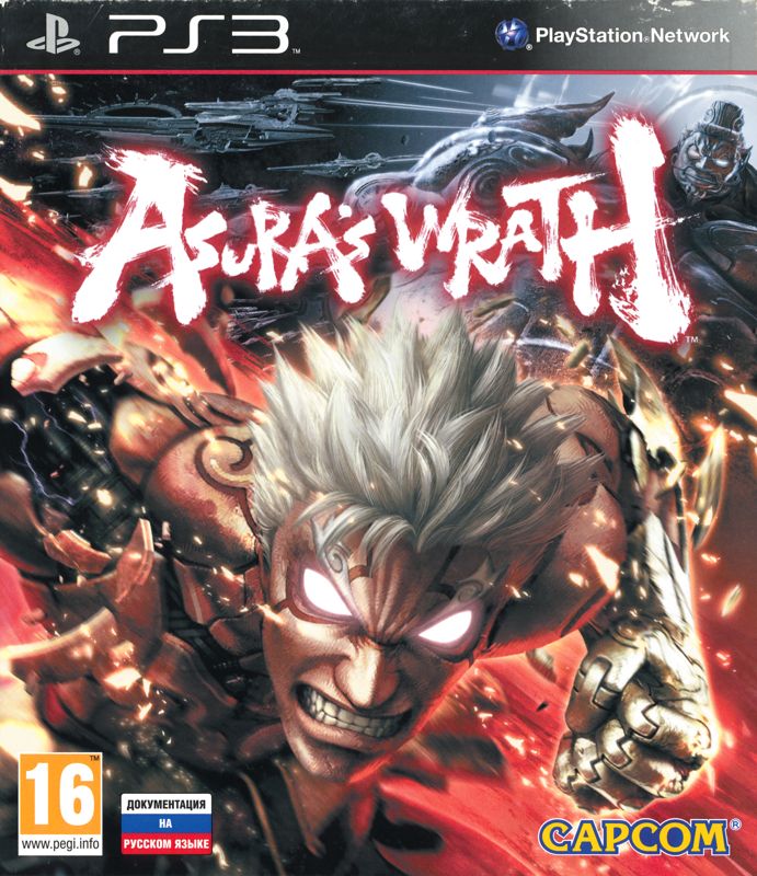 Front Cover for Asura's Wrath (PlayStation 3)