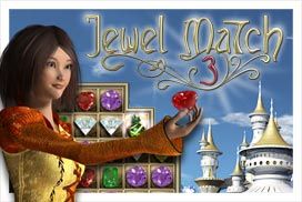 Front Cover for Jewel Match 3 (Windows) (Shockwave download release)