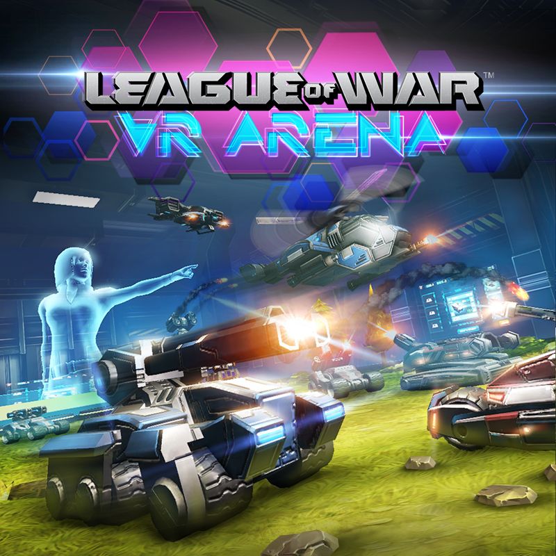 Front Cover for League of War: VR Arena (PlayStation 4) (download release)