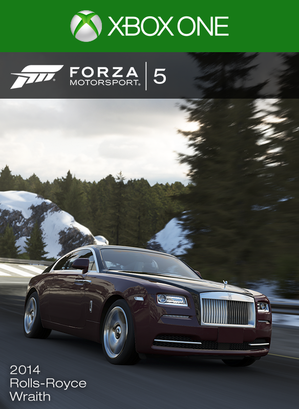 Front Cover for Forza Motorsport 5: 2014 Rolls-Royce Wraith (Xbox One) (download release): 1st version