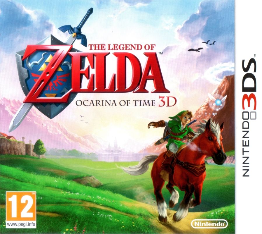 Front Cover for The Legend of Zelda: Ocarina of Time 3D (Nintendo 3DS)