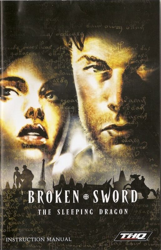 Manual for Broken Sword: The Sleeping Dragon (PlayStation 2): Front EN/NL