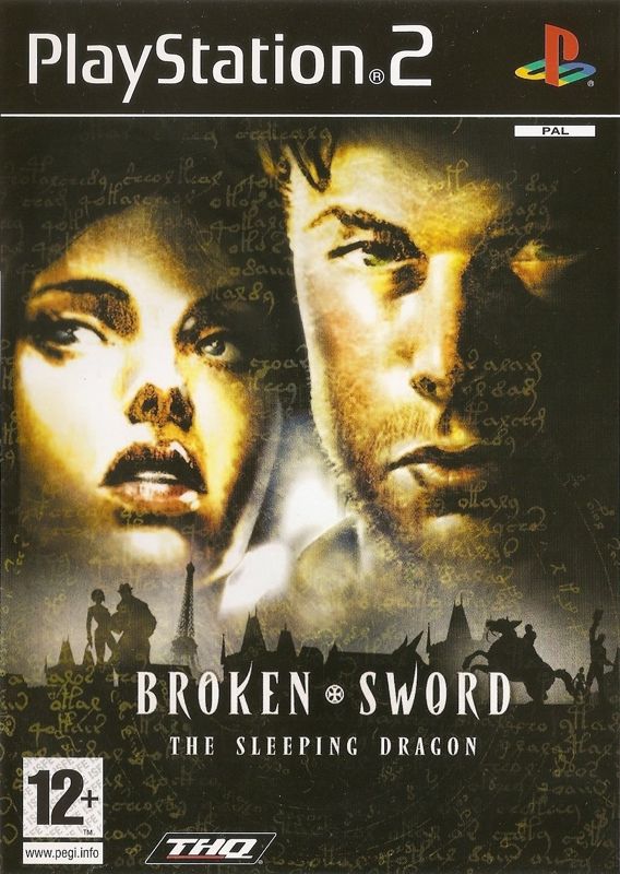 Front Cover for Broken Sword: The Sleeping Dragon (PlayStation 2)