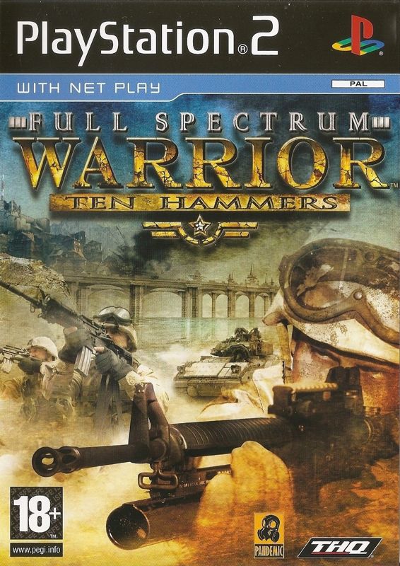 Front Cover for Full Spectrum Warrior: Ten Hammers (PlayStation 2)