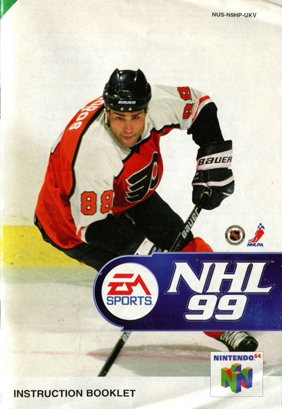 NHL 99 cover or packaging material - MobyGames