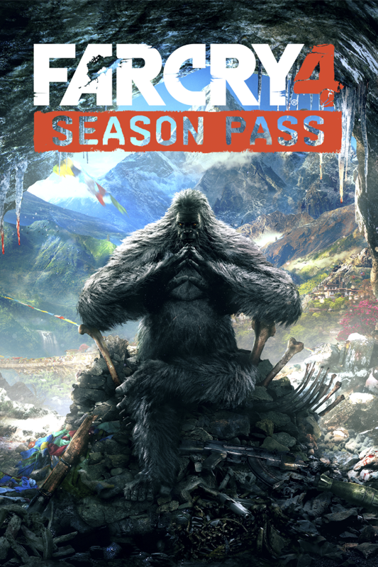 Front Cover for Far Cry 4: Season Pass (Xbox One) (download release): 2nd version