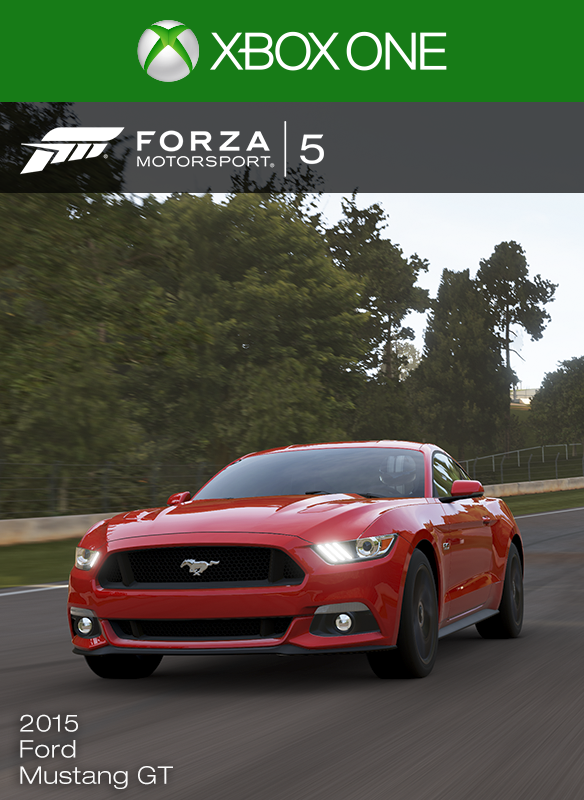 Front Cover for Forza Motorsport 5: 2015 Ford Mustang GT (Xbox One) (download release): 1st version