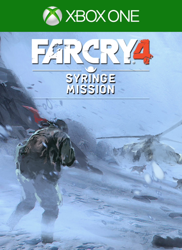 Front Cover for Far Cry 4: Season Pass (Xbox One) ("Far Cry 4: Syringe Mission" included DLC): 1st version