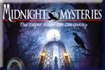 Front Cover for Midnight Mysteries: The Edgar Allan Poe Conspiracy (Windows) (iWin release)