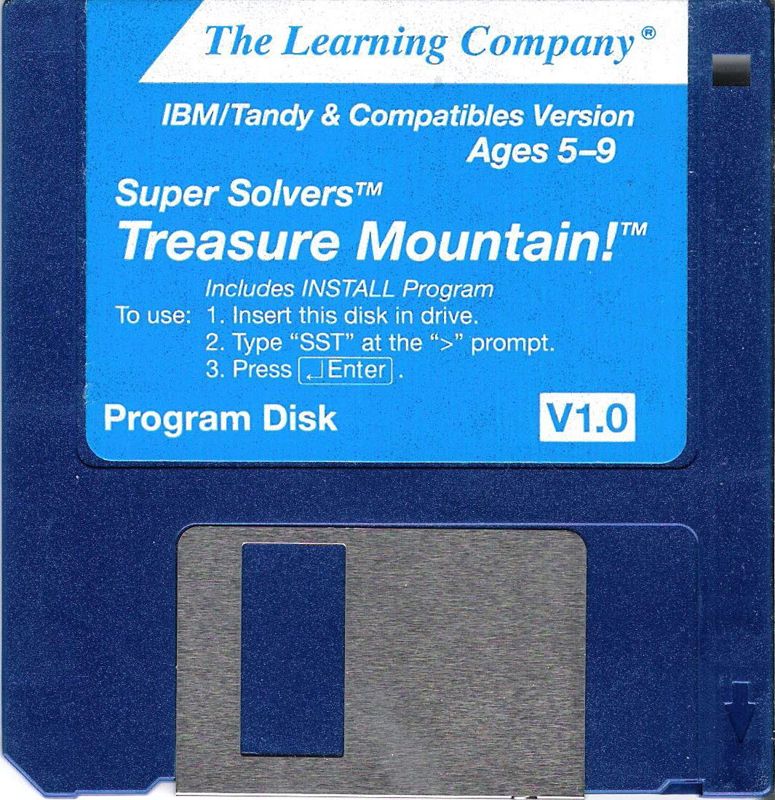 Media for Super Solvers: Treasure Mountain! (DOS)