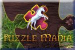 Front Cover for Puzzle Mania: Chronicles of the Unicorn (Windows) (iWin release)