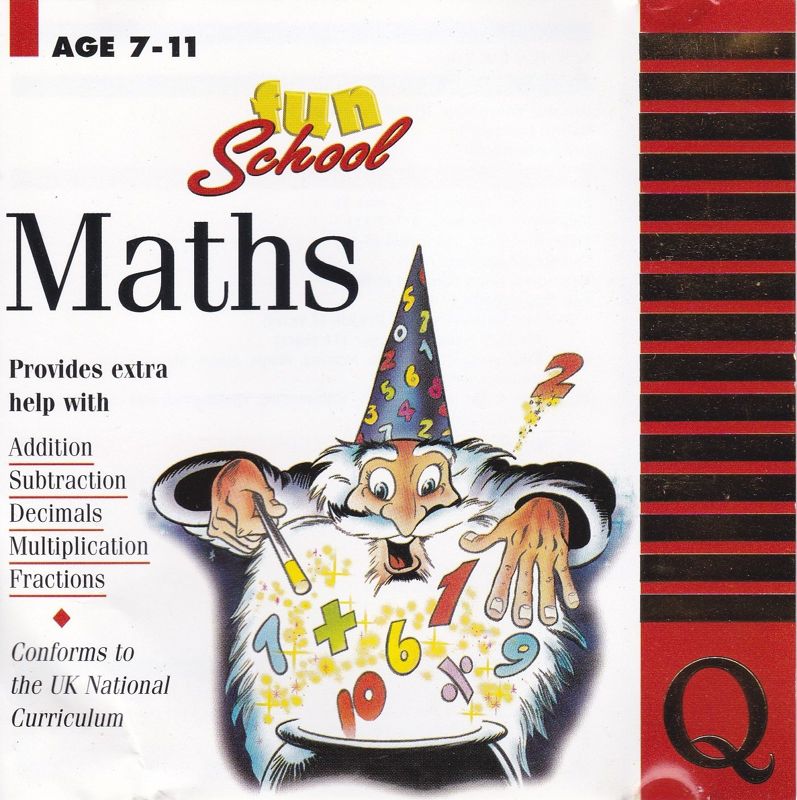 Front Cover for Fun School: Maths (DOS)
