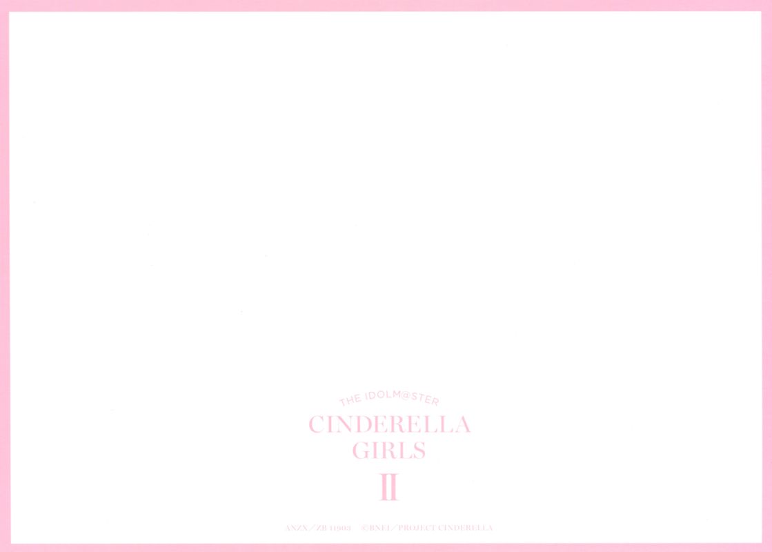Extras for TV Anime The iDOLM@STER: Cinderella Girls - G4U! Pack: Vol.2 (PlayStation 3) (First Print release): Photo 3 - Back