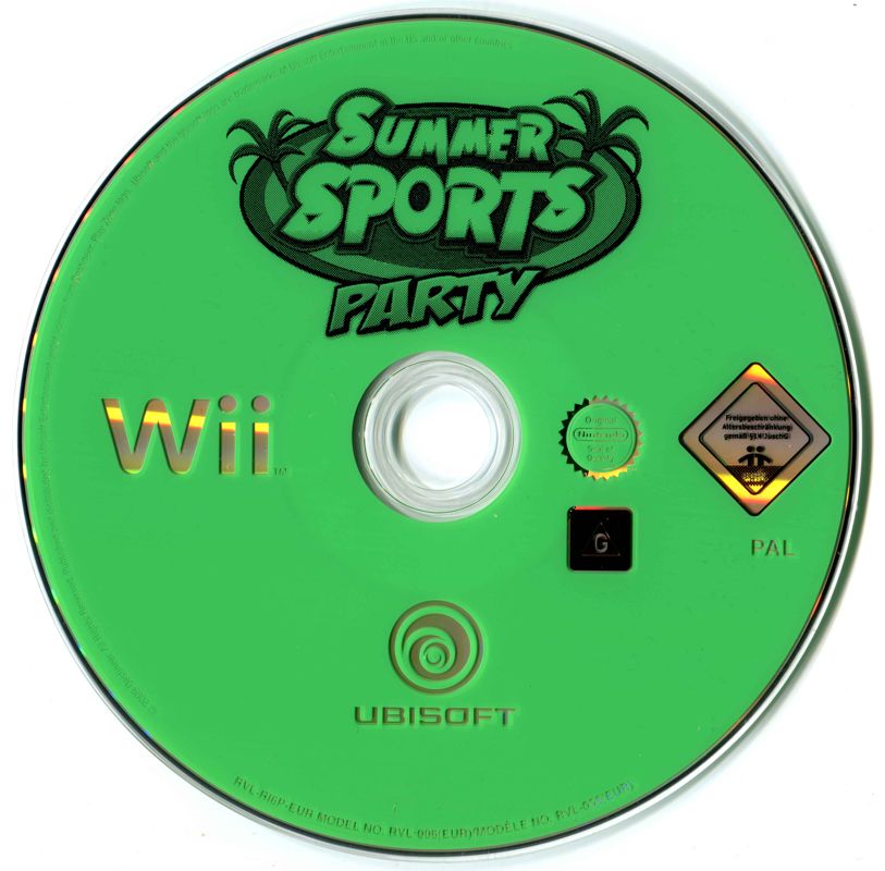 Media for Summer Sports 2: Island Sports Party (Wii)