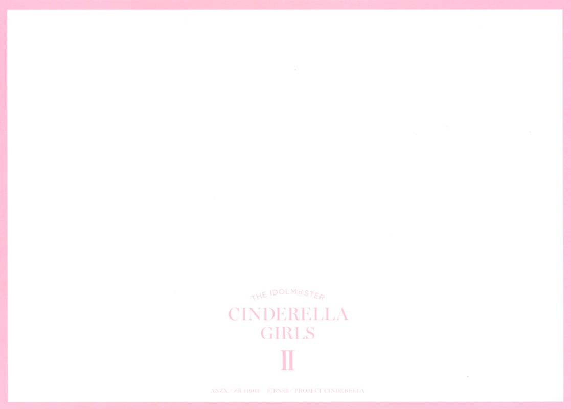 Extras for TV Anime The iDOLM@STER: Cinderella Girls - G4U! Pack: Vol.2 (PlayStation 3) (First Print release): Photo 4 - Back