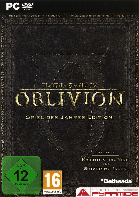 Other for The Elder Scrolls IV: Oblivion - Game of the Year Edition (Windows) (Software Pyramide release): Keep Case - Front