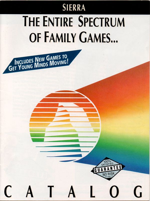 Advertisement for King's Quest V: Absence Makes the Heart Go Yonder! (Amiga): Catalog - Front