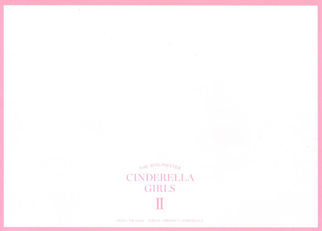 Extras for TV Anime The iDOLM@STER: Cinderella Girls - G4U! Pack: Vol.2 (PlayStation 3) (First Print release): Photo 7 - Back