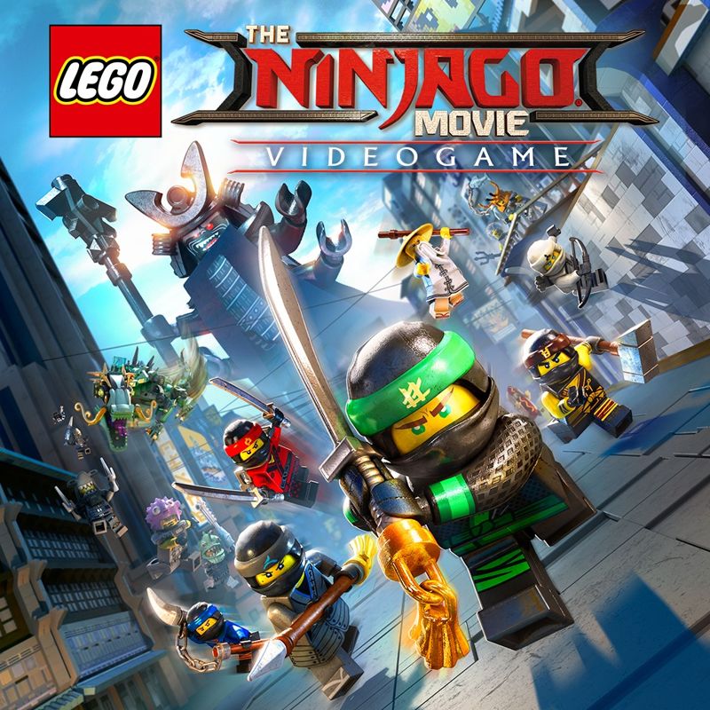 Front Cover for The LEGO Ninjago Movie Video Game (PlayStation 4) (download release)