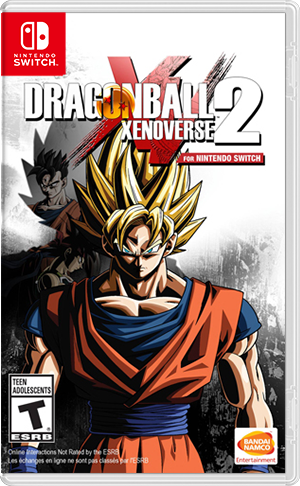 Front Cover for Dragon Ball: Xenoverse 2 (Nintendo Switch) (download release): 1st version