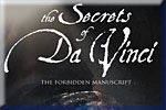 Front Cover for The Secrets of Da Vinci: The Forbidden Manuscript (Windows) (iWin release)