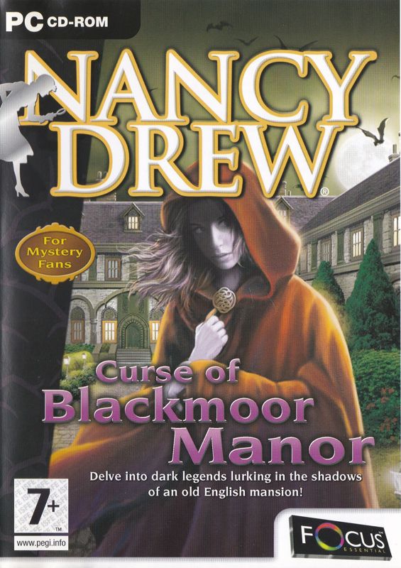 Front Cover for Nancy Drew: Curse of Blackmoor Manor (Windows) (Focus Multimedia release)
