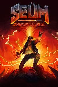 Front Cover for Seum: Speedrunners from Hell (Xbox One) (download release)
