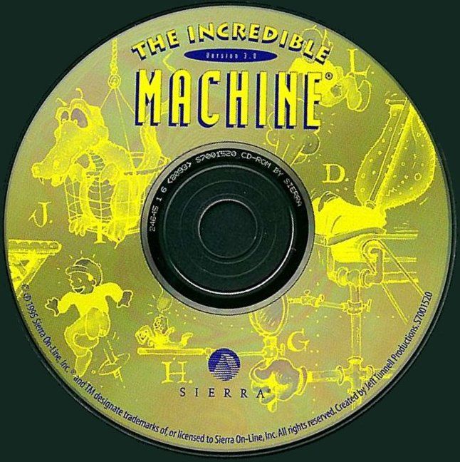 Media for The Incredible Machine 2 (Macintosh and Windows)