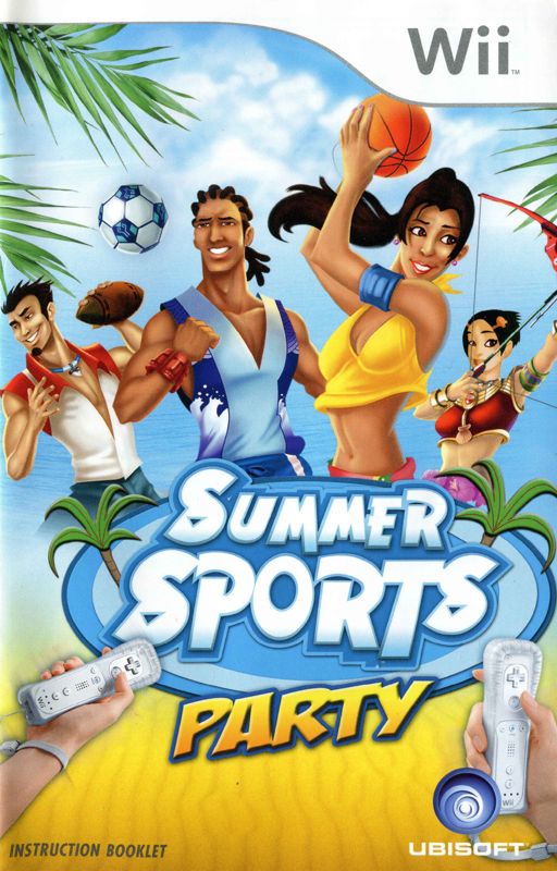 Manual for Summer Sports 2: Island Sports Party (Wii): Front