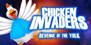 Front Cover for Chicken Invaders: Revenge of the Yolk (Windows) (GameHouse release)