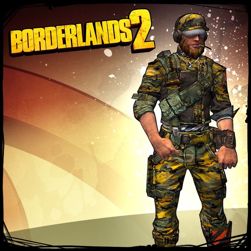 Front Cover for Borderlands 2: Commando Haggard Hunter Pack (PlayStation 3) (download release)
