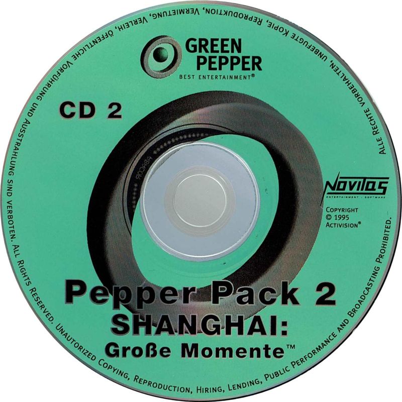 Media for Pepper Pack 2 (Windows): Disc 2 - Shanghai: Great Moments