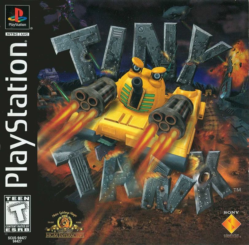 Front Cover for Tiny Tank (PlayStation)