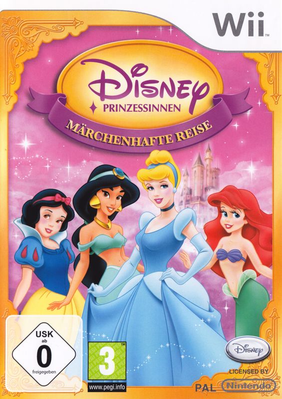 Front Cover for Disney Princess: Enchanted Journey (Wii)