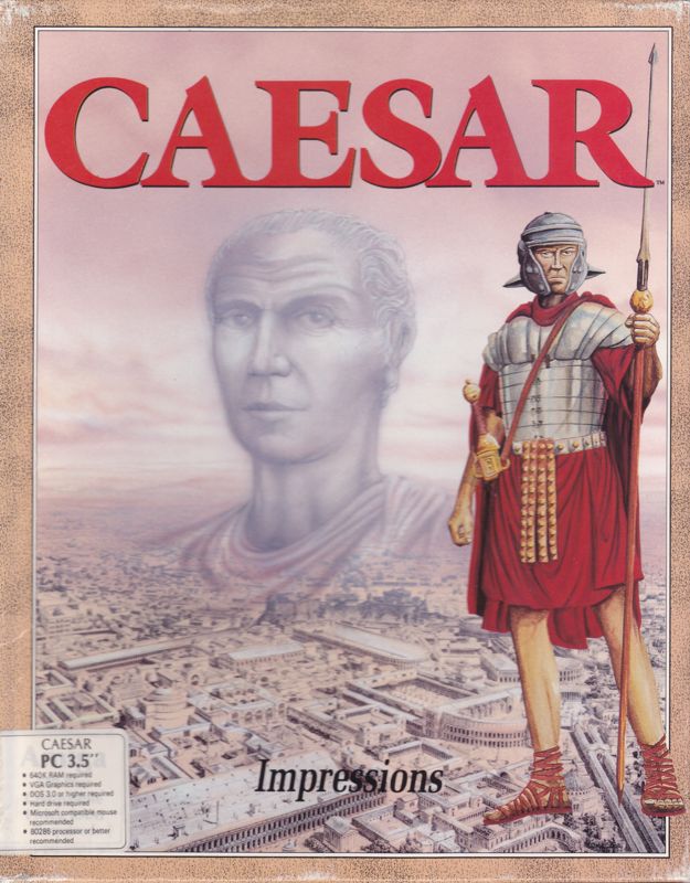 Front Cover for Caesar (DOS)