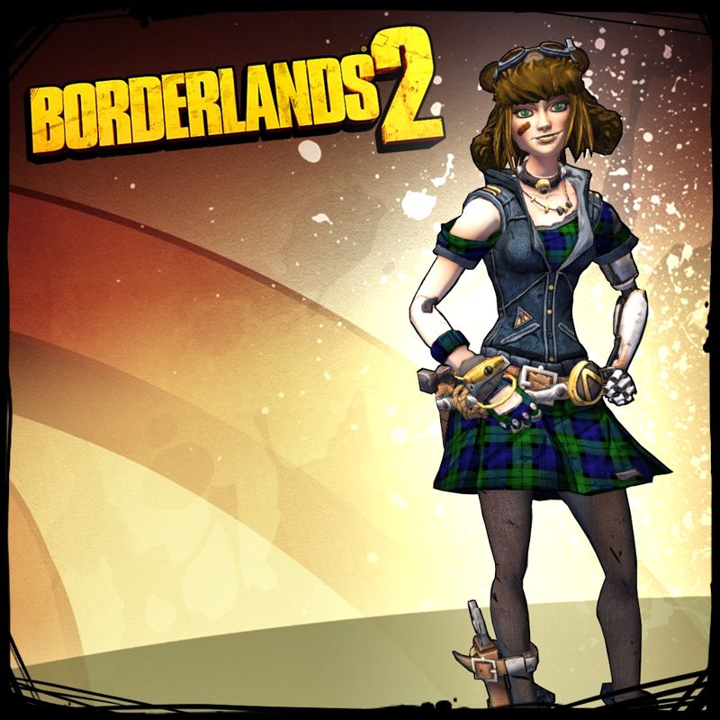 Front Cover for Borderlands 2: Mechromancer Domination Pack (PlayStation 3) (download release)