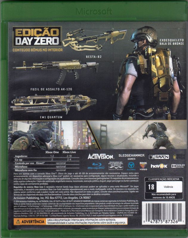 Call of Duty: Advanced Warfare - Day Zero • Xbox One