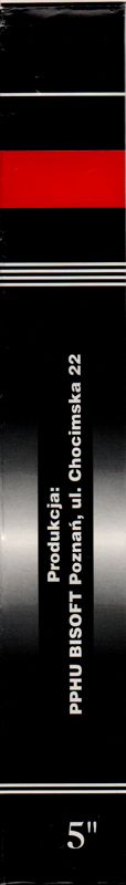 Spine/Sides for Skoczki (DOS) (5.25" disk release): Left