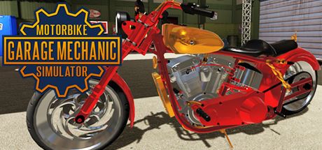 Front Cover for Motorbike Garage Mechanic Simulator (Windows) (Steam release)