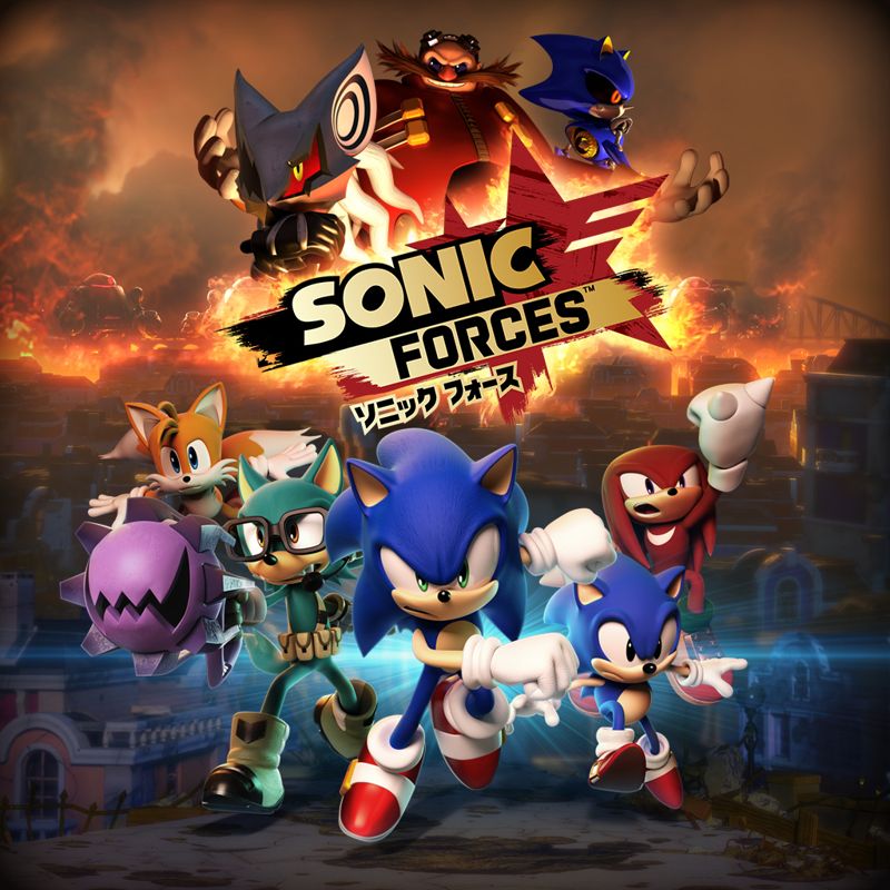 Front Cover for Sonic Forces (Nintendo Switch) (download release)