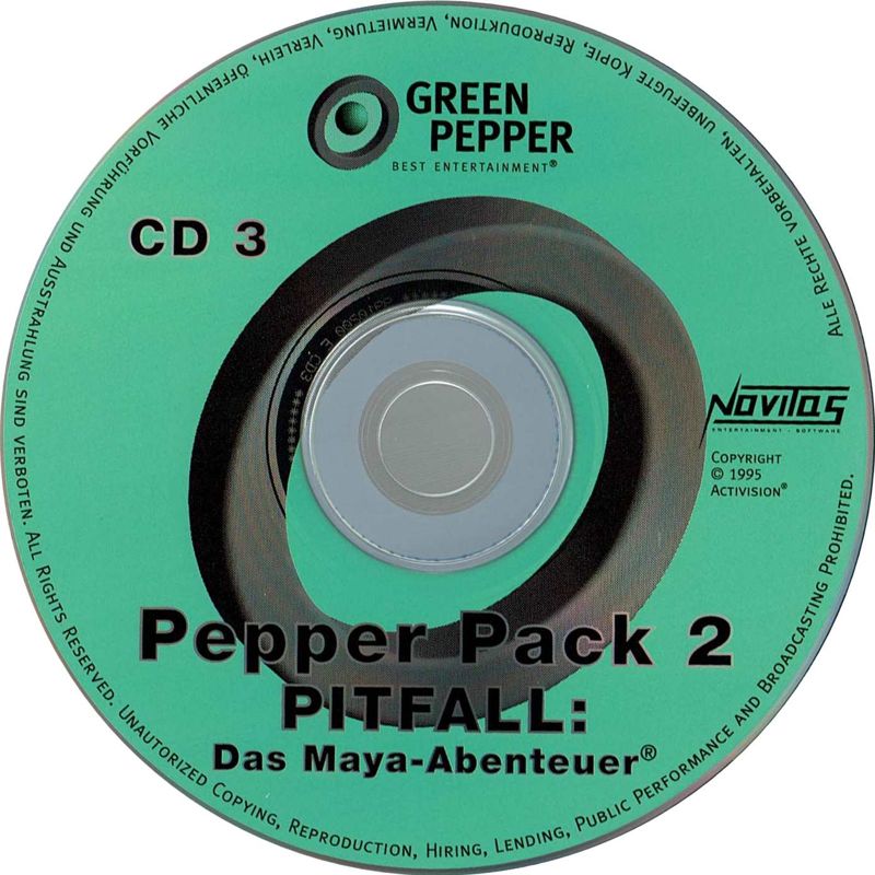 Media for Pepper Pack 2 (Windows): Disc 3 - Pitfall: The Mayan Adventure