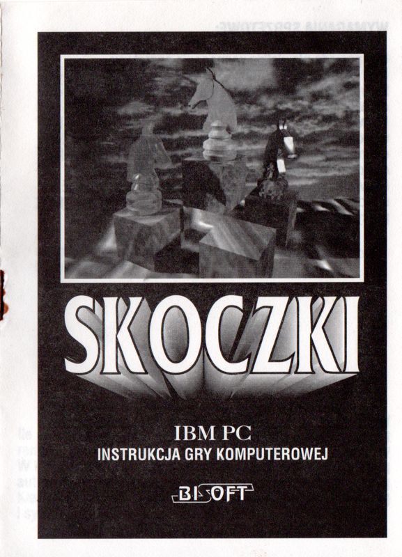 Manual for Skoczki (DOS) (5.25" disk release): Front