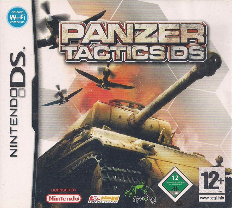 Front Cover for Panzer Tactics DS (Nintendo DS)