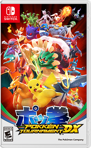 Front Cover for Pokkén Tournament DX (Nintendo Switch) (download release): 1st version