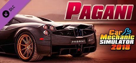 Front Cover for Car Mechanic Simulator 2018: Pagani (Windows) (Steam release)
