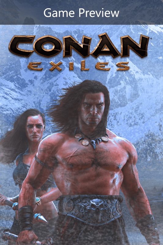 Front Cover for Conan: Exiles (Xbox One) (Game Preview release): 2nd version